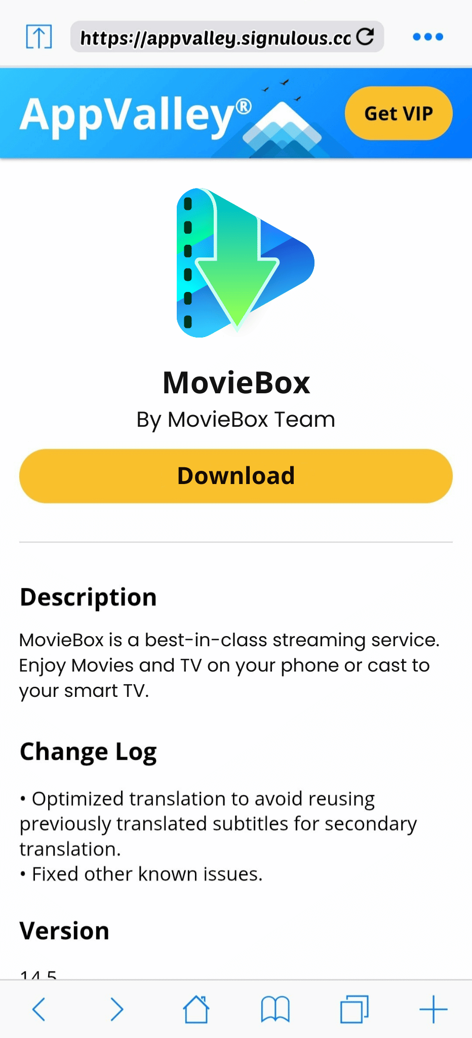 Download MovieBox IPA