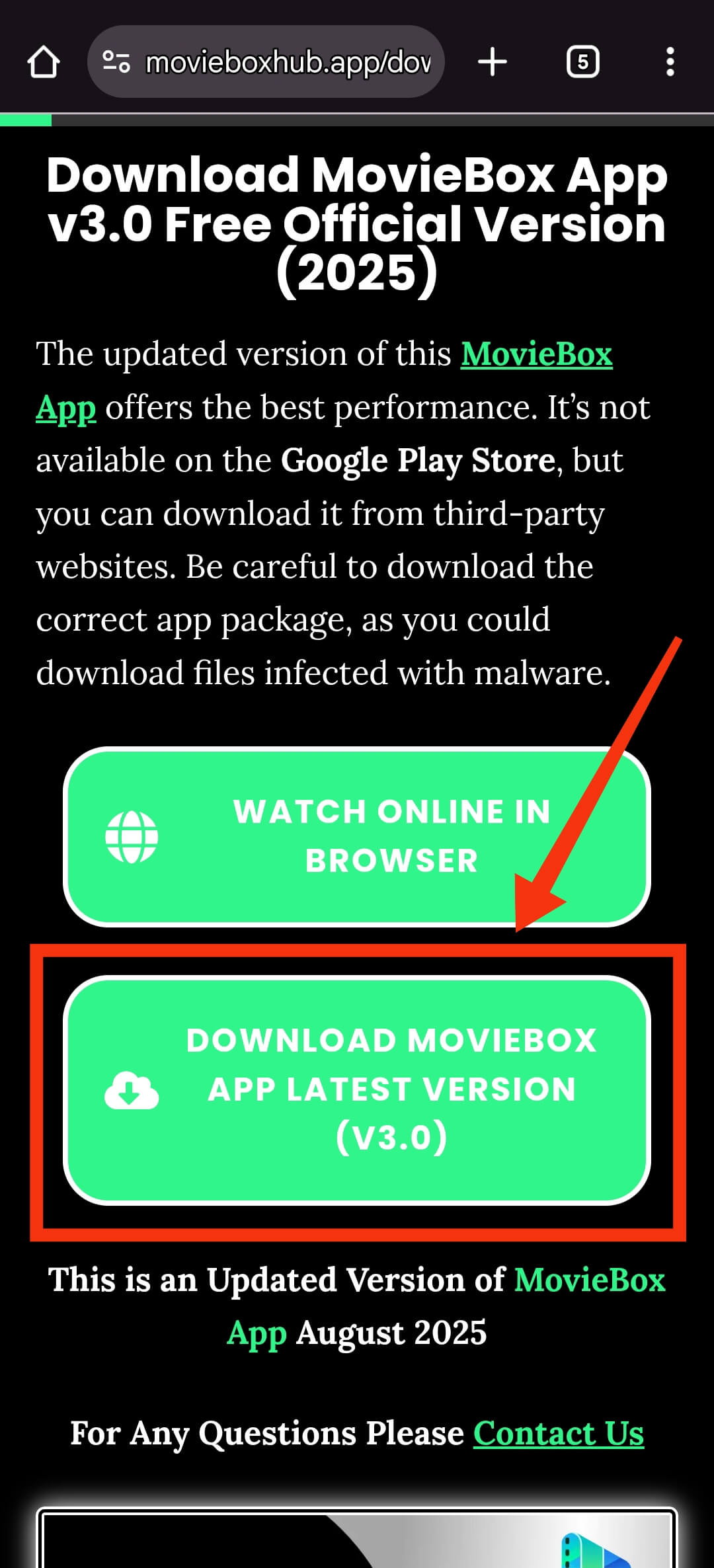 Download MovieBox APK